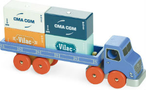 Camion porte-container Vilac