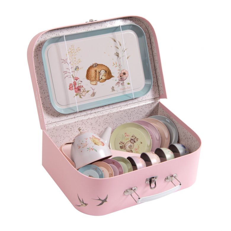 Valise dînette à thé Les Rosalies Moulin Roty