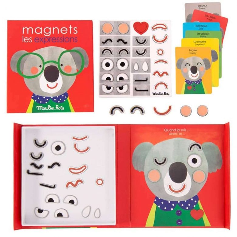 jeu magnétique les emotions moulin roty