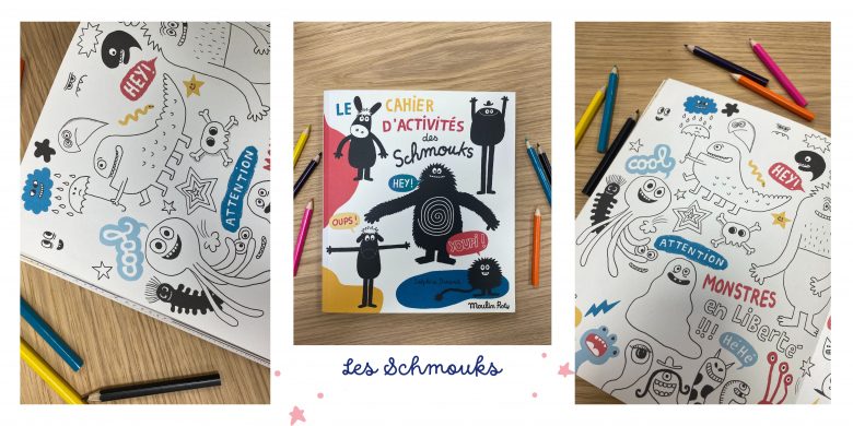 livre d'activités pour enfant les schmouk de moulin roty