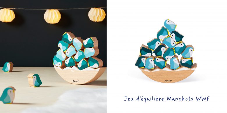 jeu d'équilibre en bois de la marque janod