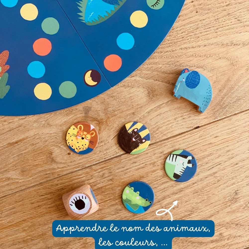 jeu de société au dodo de Moulin Roty