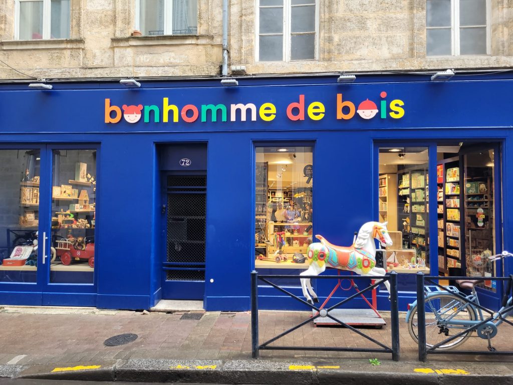 magasin de jouets Bonhomme de bois à Bordeaux