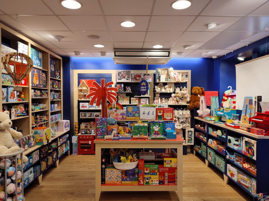 magasin de jouets en bois Bonhomme de bois à Levallois