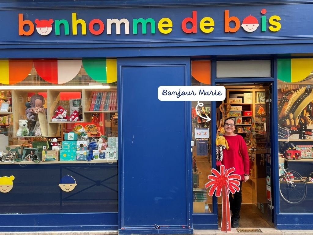 magasin de jouets en bois Bonhomme de bois à Levallois