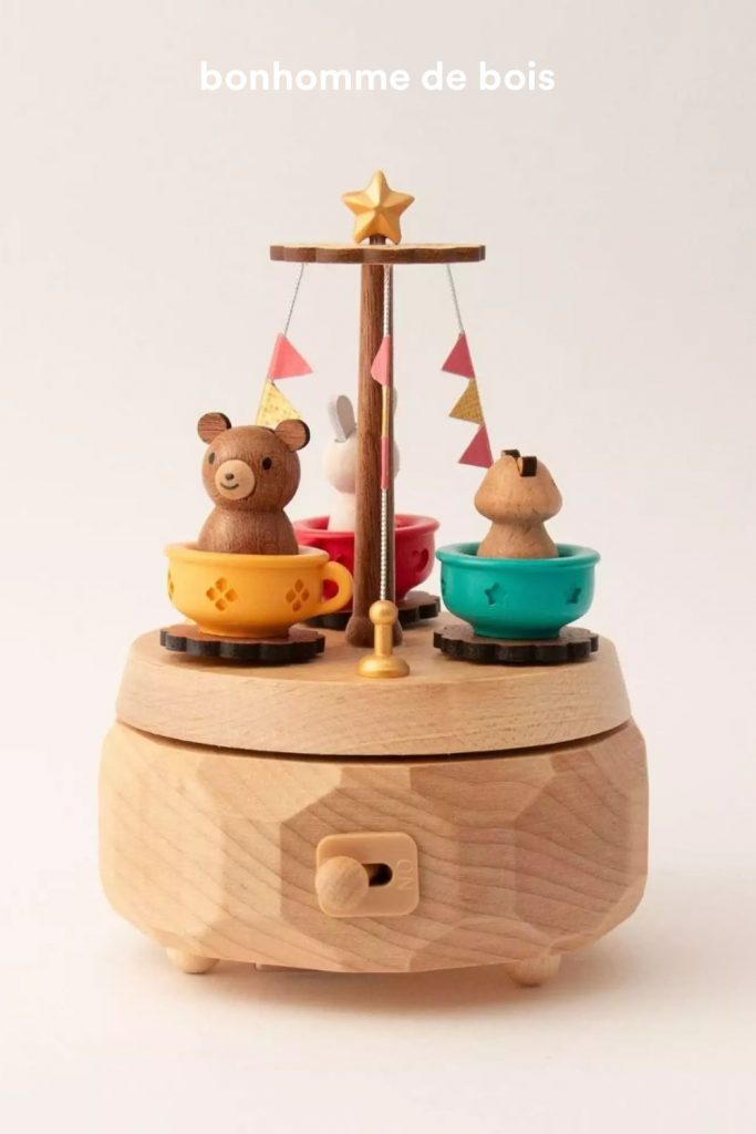 boîte à musique en bois Wooderful Life