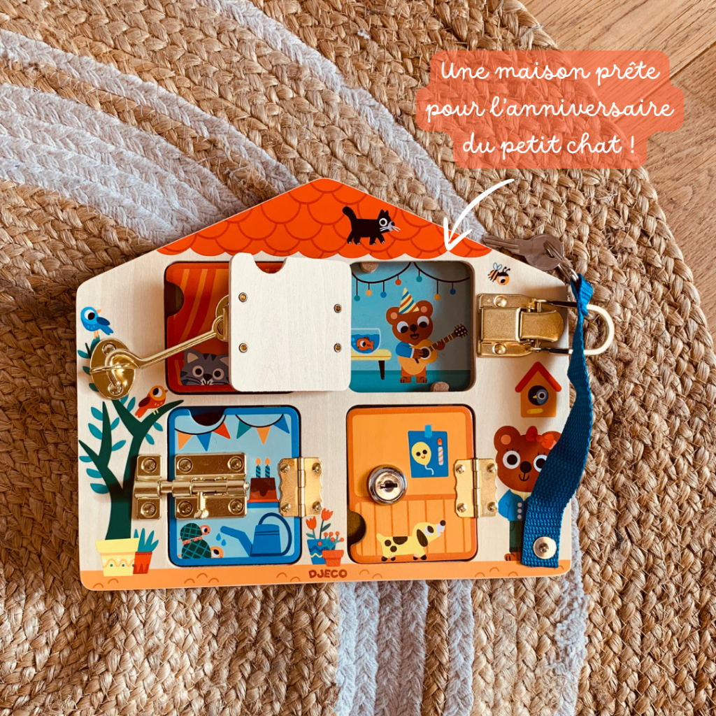 jeu montessori en bois Djeco