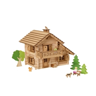 Chalèt de montagne 310 pièces coffret en bois