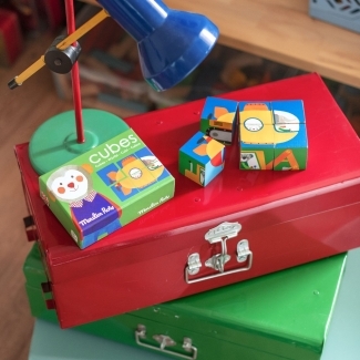 Puzzle 6 cubes Les Popipop