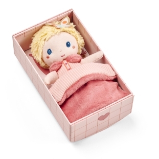 Poupée en tissu Jade bébé 18 cm