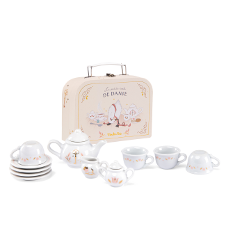 Valise dînette thé céramique La petite école de danse