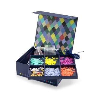 Coffret perles plates Les comètes filantes