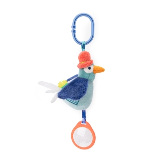 Peluche d'activités petit oiseau La mare aux grenouilles