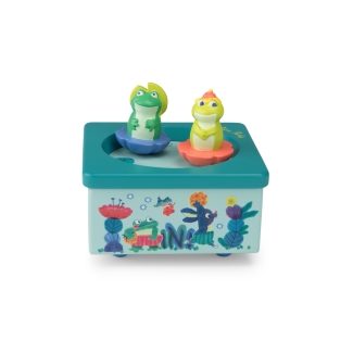 Boite à musique La mare aux grenouilles
