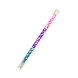 Baguette à paillettes bleue et rose Les petites merveilles