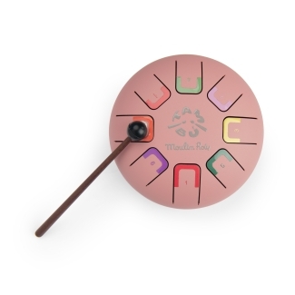Instrument de musique Tongue drum rose Après la pluie