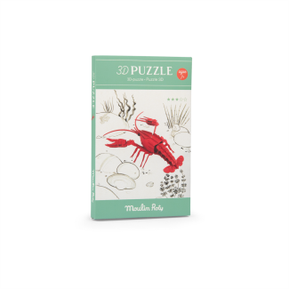 Puzzle 3D Ecrevisse Tout autour du monde