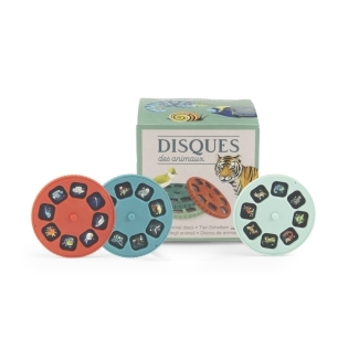 Boite de 3 disques pour projecteur Tout autour du monde