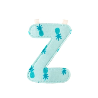 Lettre Z en tissu