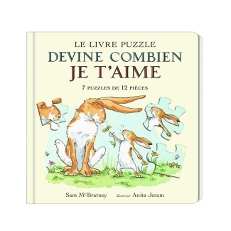 Livre puzzle Devine combien je t'aime