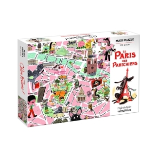 Puzzle Le paris des parichiens 200 pcs