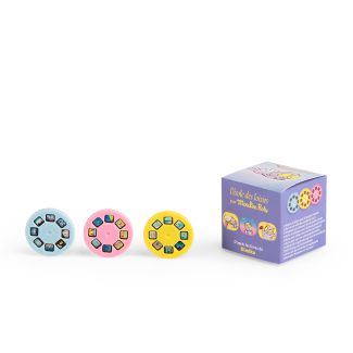 Boite de 3 disques pour lampe Croque-Bisous Ecole des loisirs
