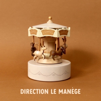 Boite  musique Carrousel
