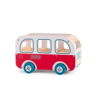 Bus en bois la grande famille