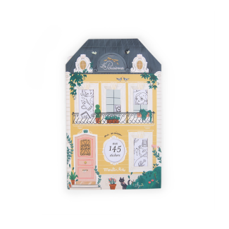 Cahier 145 stickers Les Parisiennes