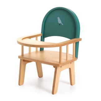 Chaise à barreaux pour poupon Pomea