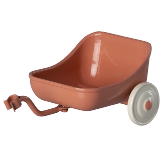 Chariot pour tricycle corail