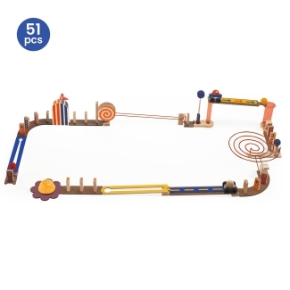 Construction de parcours Zig & go junior Racer 51 pcs