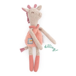 Doudou-hochet Girafe Sous mon baobab