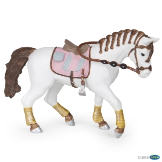 Figurine cheval tress