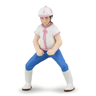 Figurine enfant cavalire