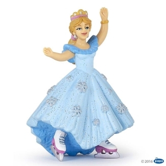Figurine princesse aux patins