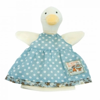 Peluche marionnette Jeanne la cane la grande famille