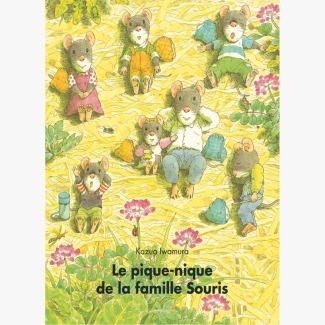 Livre Le pique nique de la famille Souris de Iwamura et Schwartz