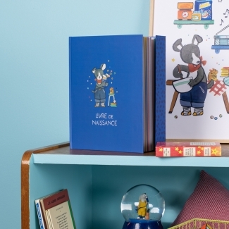 Livre de naissance Puce & Pilou (80 pages)