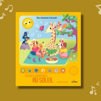 Livre sonore Petites comptines au soleil