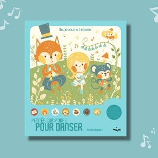 Livre sonore Petites comptines pour danser