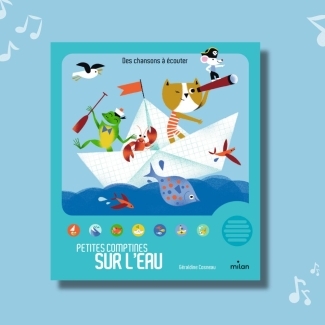 Livre sonore Petites comptines sur leau