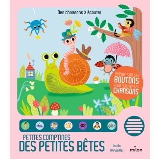 Livre sonore petites comptines des petites bètes