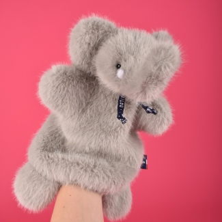 Marionnette Elphant Gris