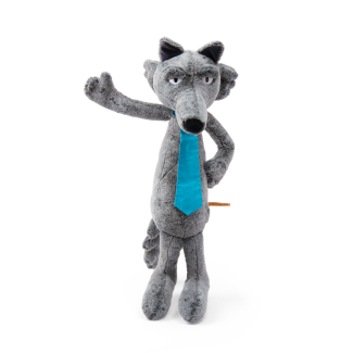 Peluche Loup géant 64 cm Ecole des loisirs