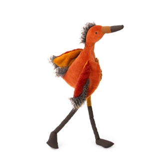 Peluche Oiseau aigrette Tout autour du monde