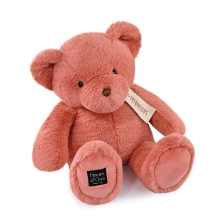 Peluche Ours rose 40 cm