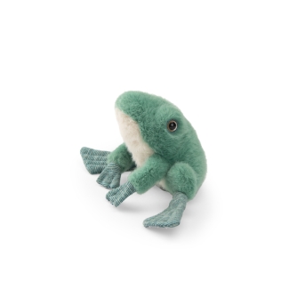 Peluche grenouille Tout autour du monde