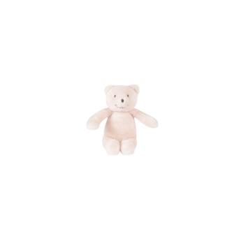 Petite peluche ours crème - 10 cm Les p'tits doudous de l'hôpital
