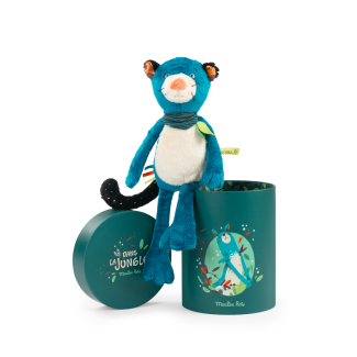 Peluche panthère Zimba (en Boite) Dans la jungle